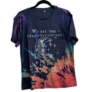 NWOT Women's We Are the Daughters Witch T-Shirt Wicca Feminism Power Small